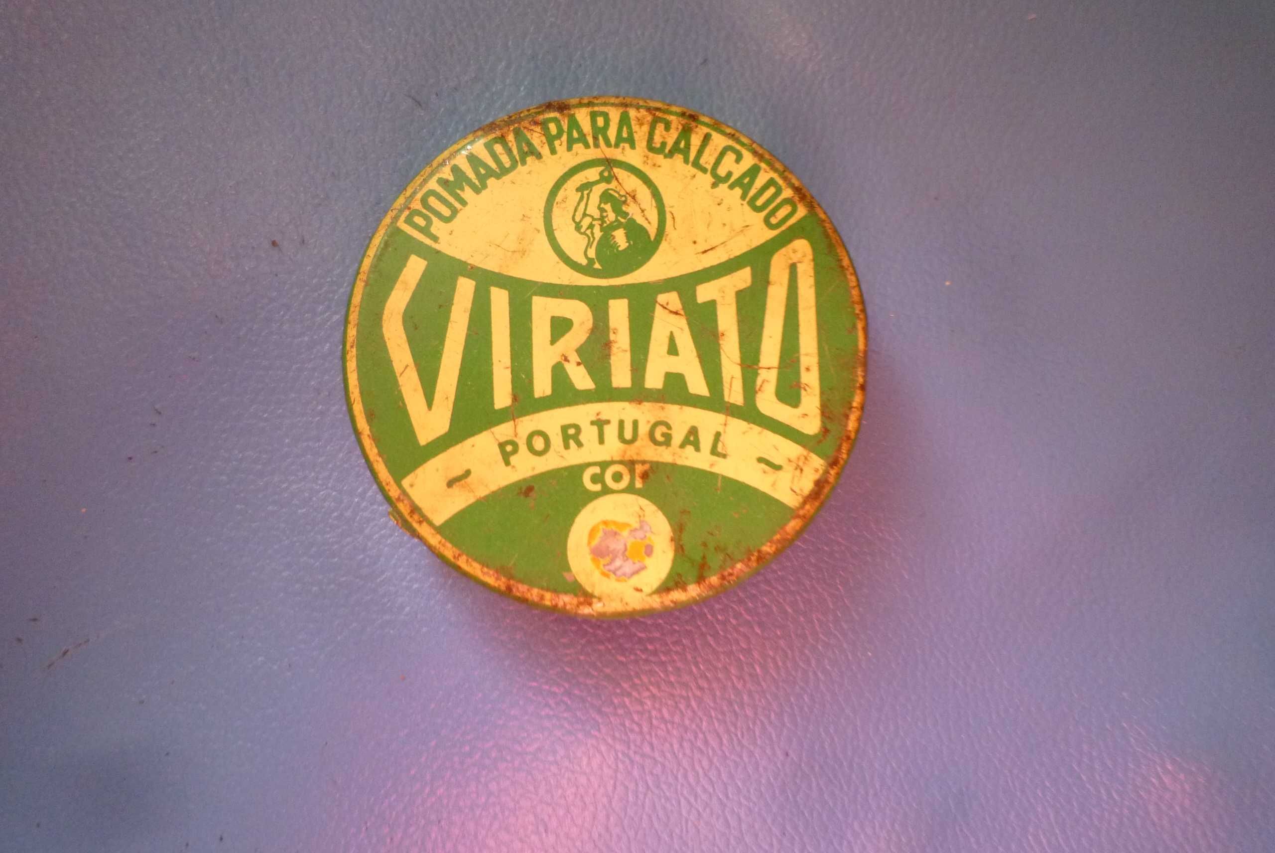 Lata de pomada de calçado Vintage Nacional