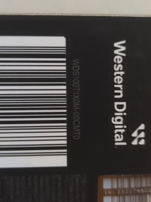 SSD накопичувач WD BLACK SN8100 1 TB (WDS100T1X0M WDC)