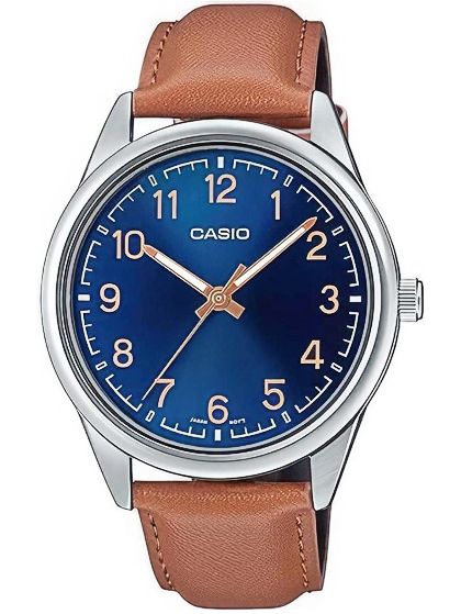 zegarek męski casio mtp-v005l-2b4udf + box
