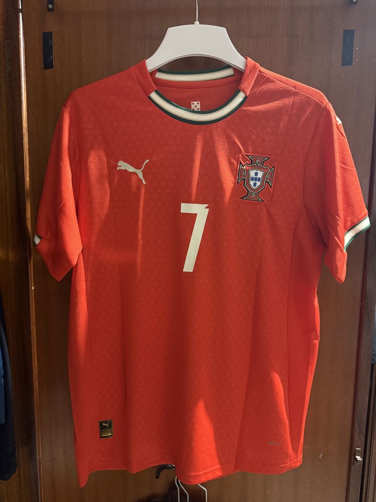 Camisola Principal Portugal Cristiano Ronaldo 7, Tamanho L