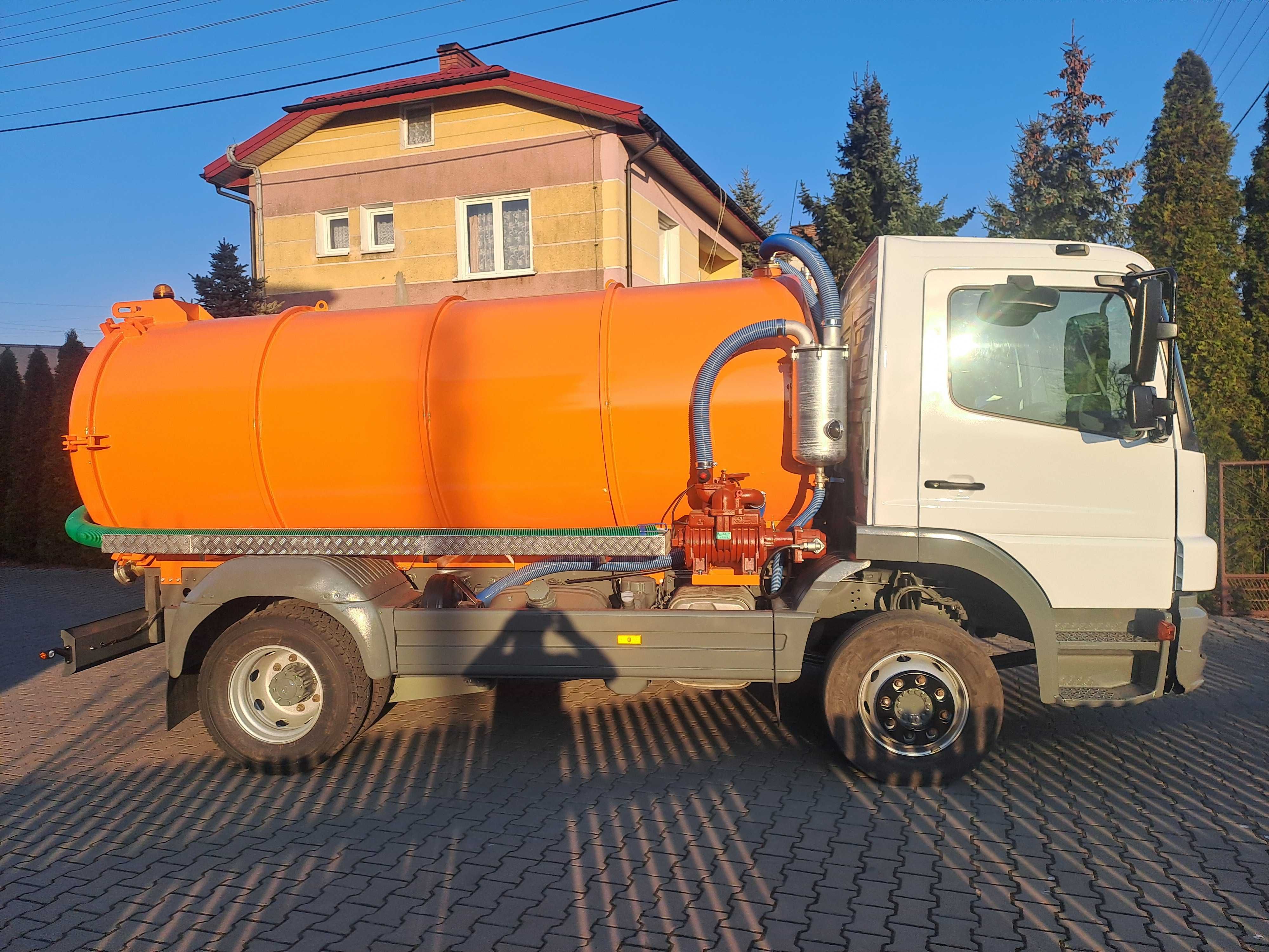 MERCEDES ATEGO 1218 Beczka Asenizacyjna Specjalny Przewiertów Nowa
