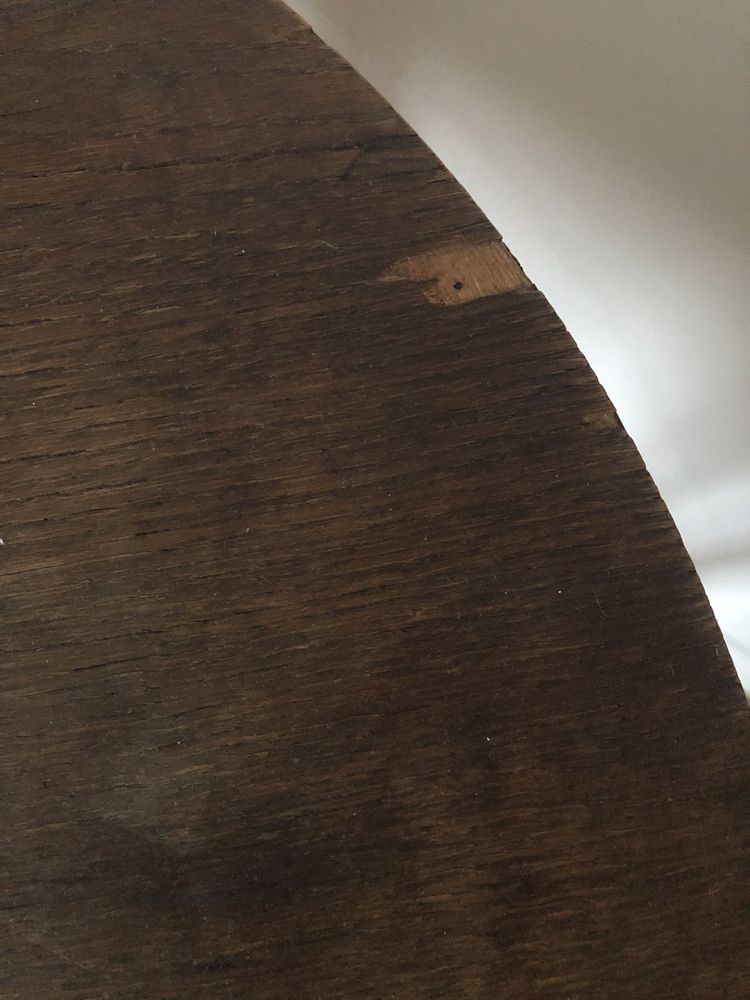 Okragly stół stolik drewno