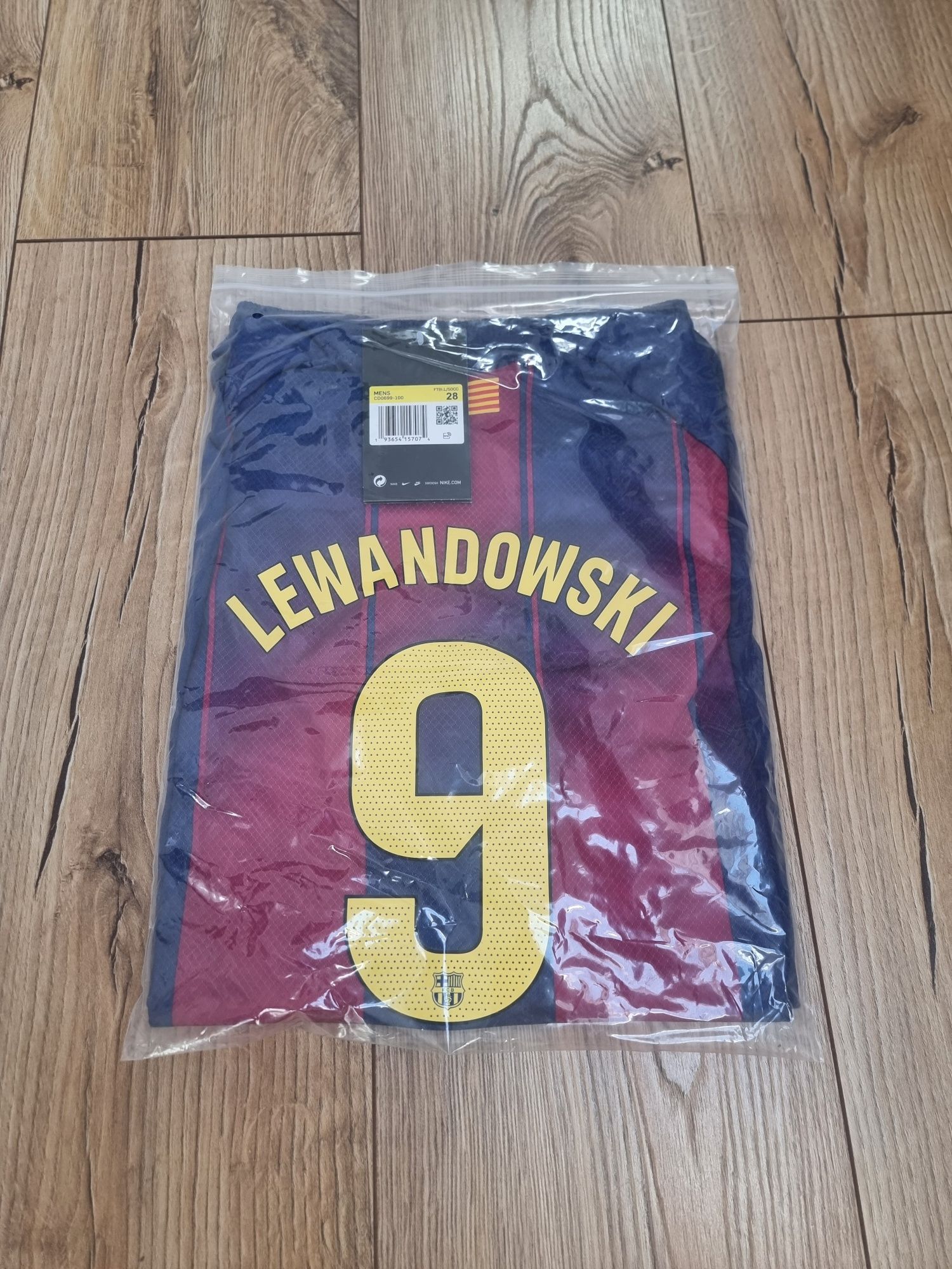 Komplet FC Barcelona Lewandowski 155-165