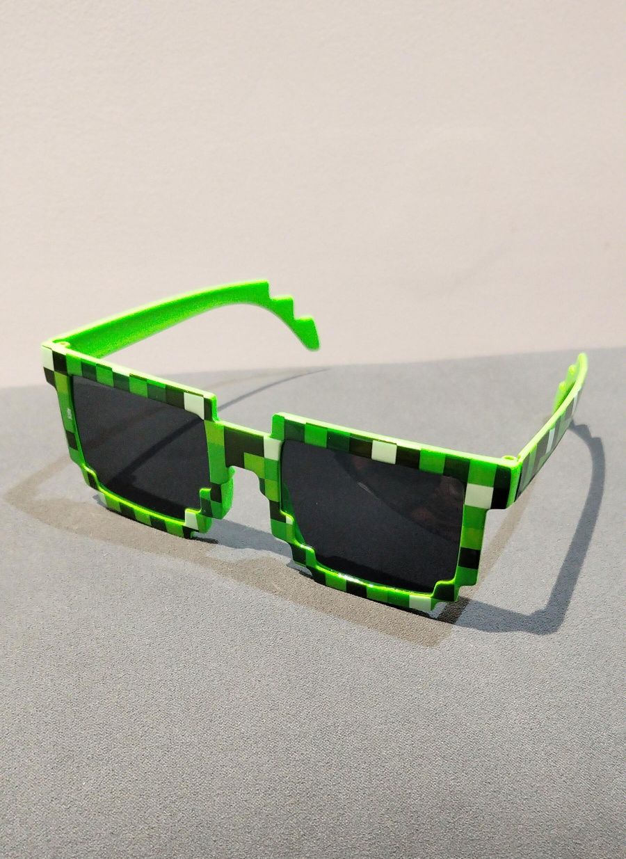 Okulary Piksel Minecraft