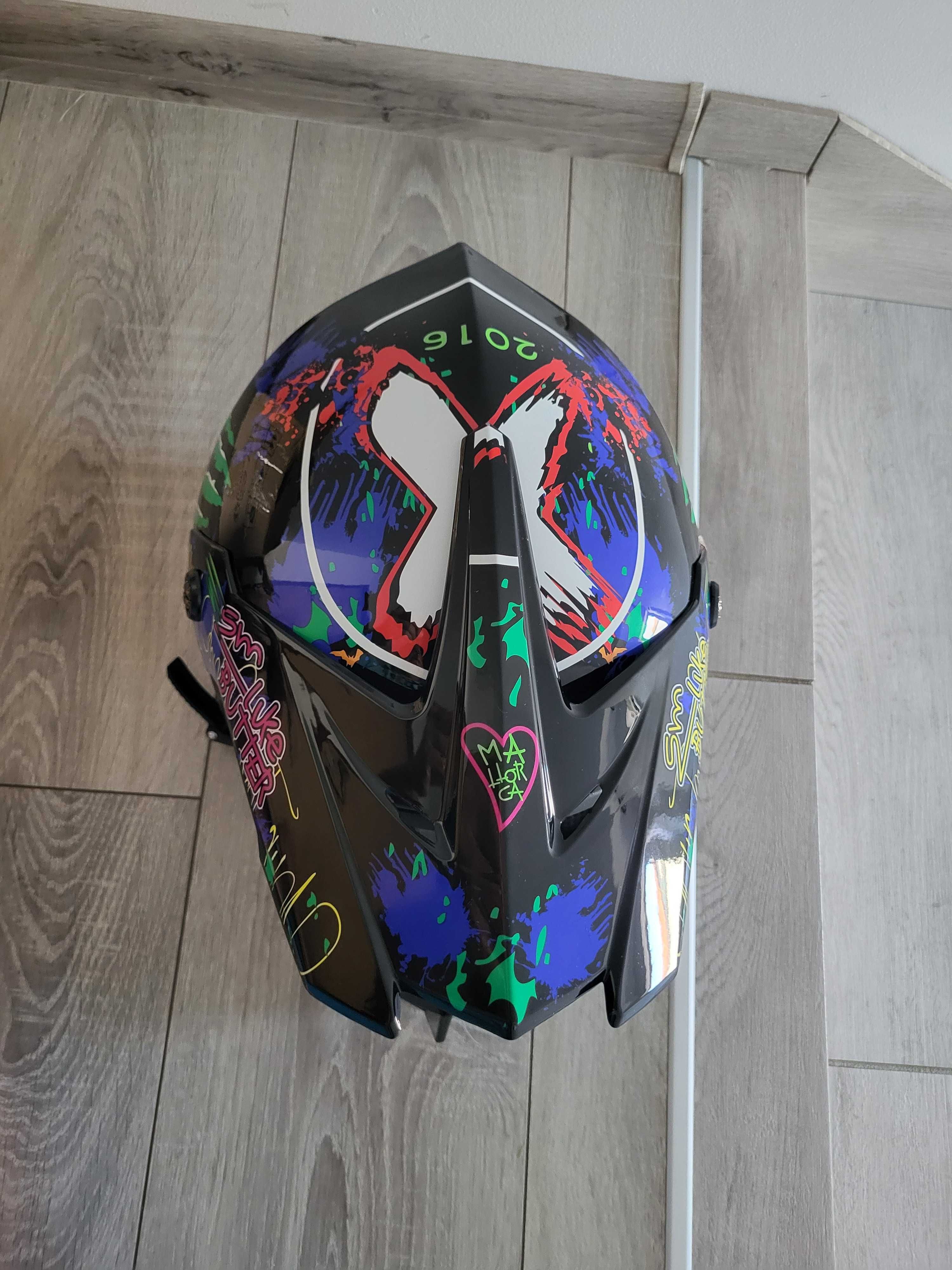 Kask crosowy quad hulajnoga