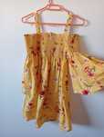 Túnica/vestido amarelo