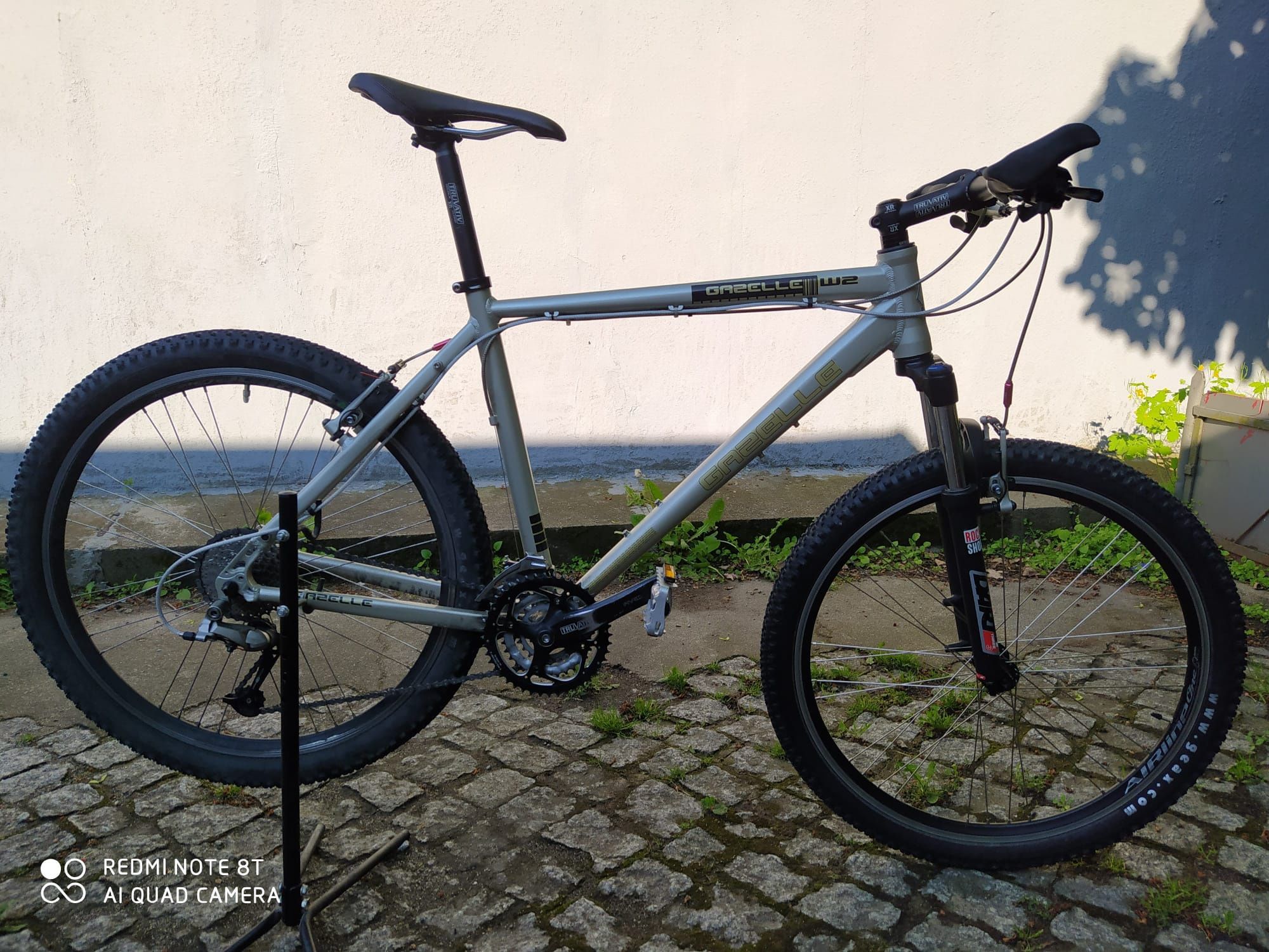 Rower mtb Gazelle biały kruk