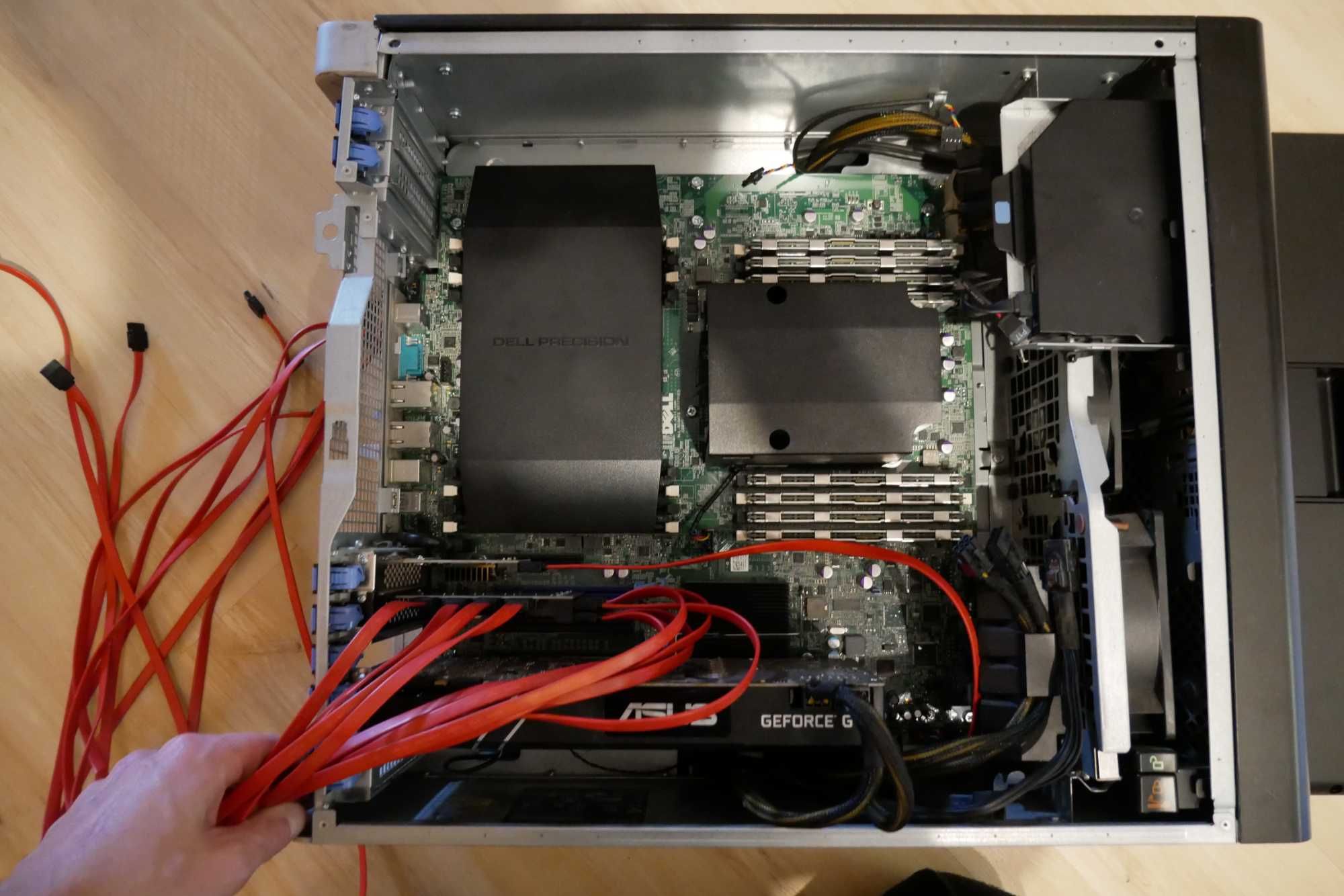 Plotter Farmer CHIA 256GB RAM Dell T7600 GTX 1080 Ti Linux/Ubuntu