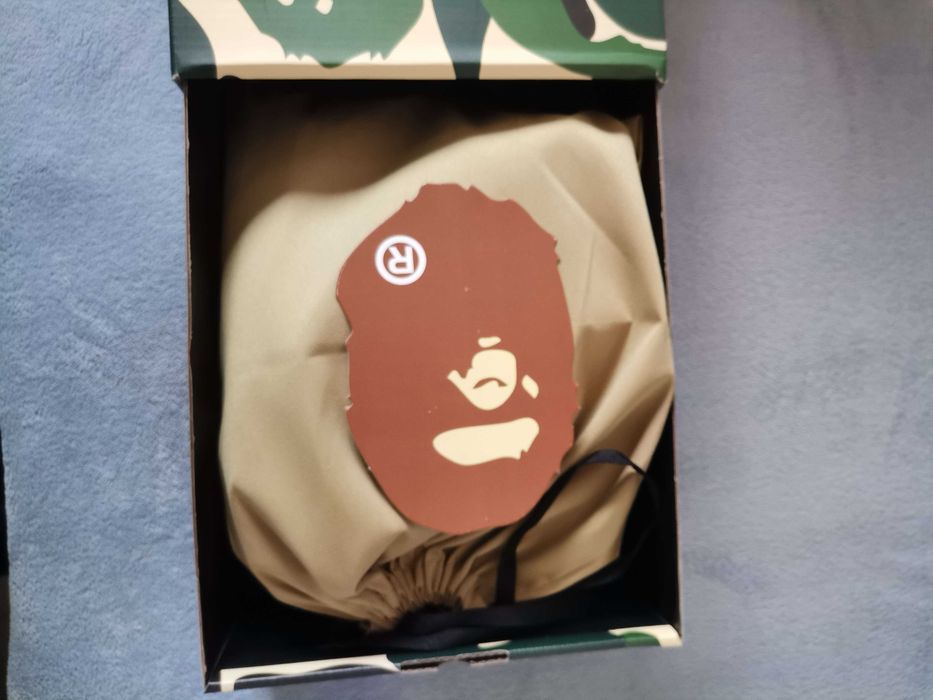 Bape sta low blue and white