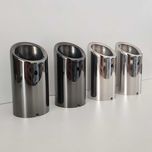 Ponteiras Escape Inox para Audi, BMW, Volkswagen, Seat - NOVO