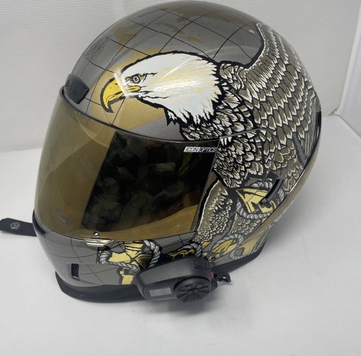 Мотогарнитура Siena 5s +Icon Airform Semper Fi Armed Forces Collection