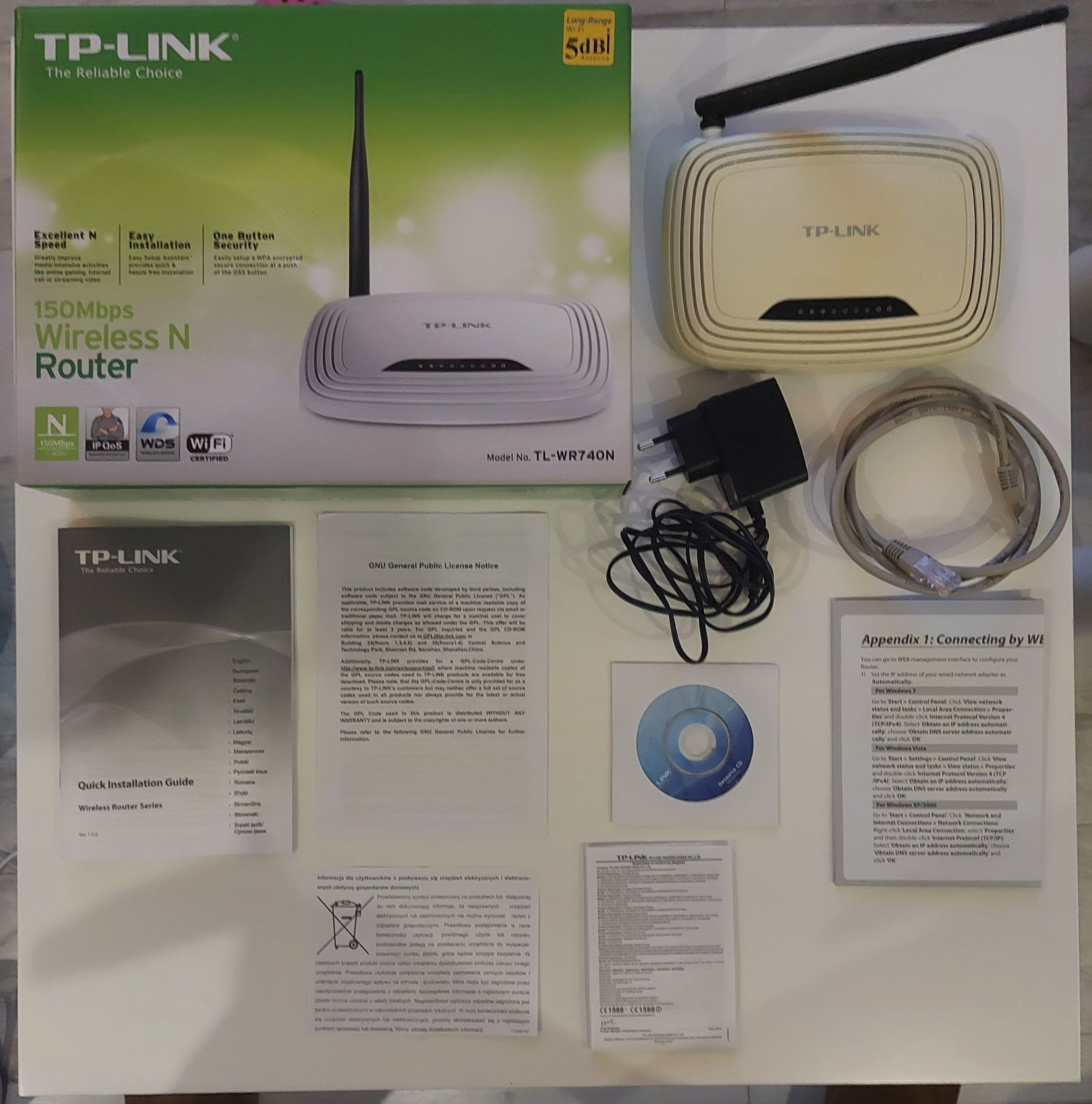 Okazja! Router TP-LINK TL-WR740N 150 Mbps