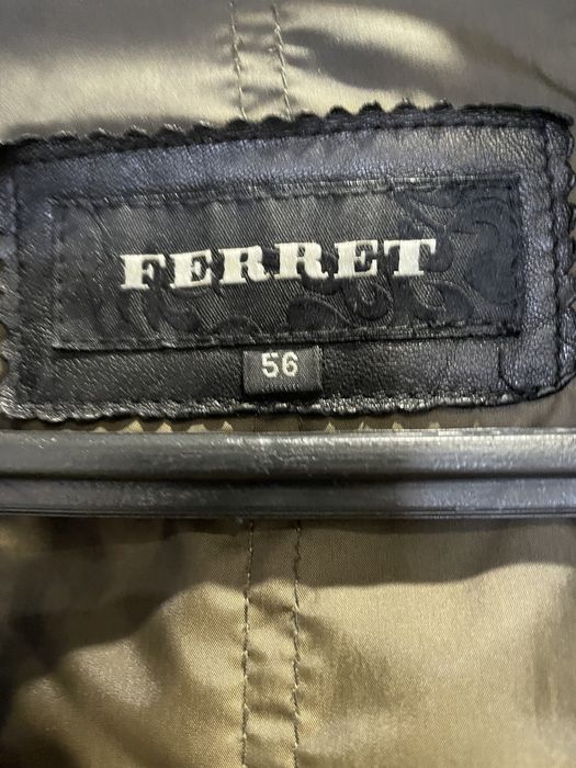Фірмова кожана куртка від Ferret (Італія)