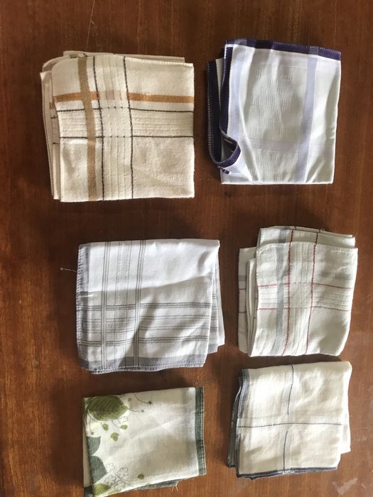 Lencos de bolso homem