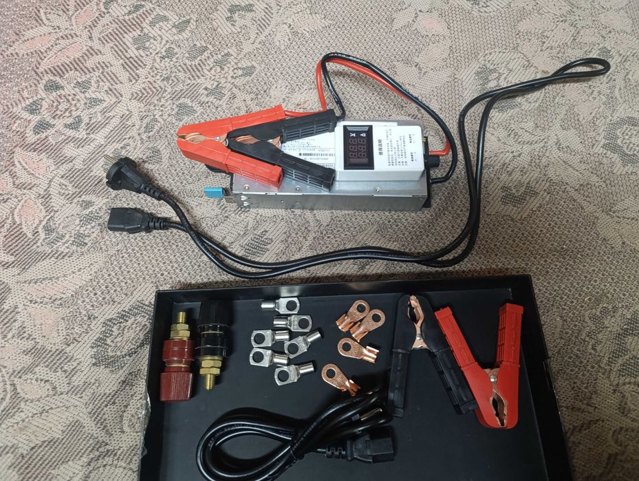 Потужне швидке універсальне зарядне 12v 60A Li-ion LiFePO4 NMC