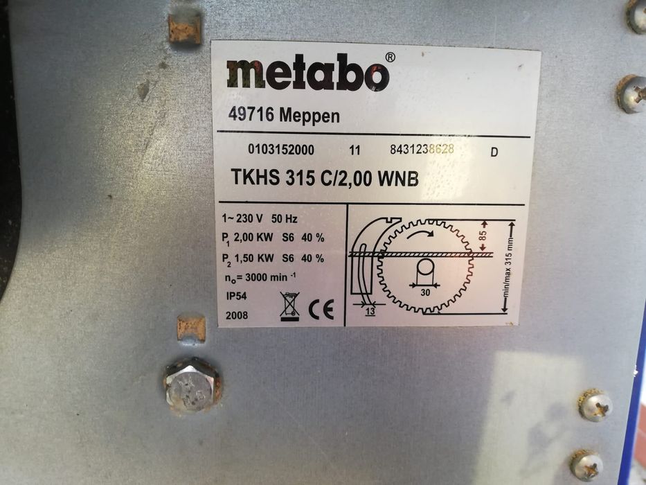 Piła Metabo 230V