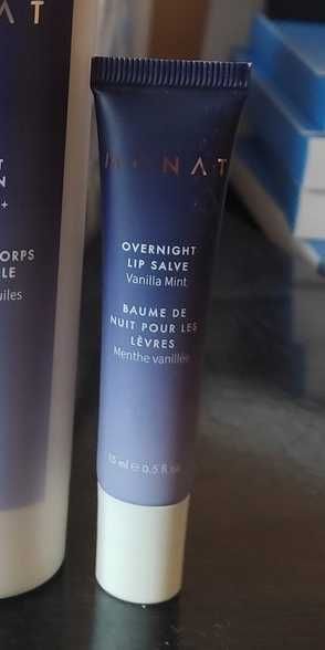 Monat Kuracja Do Ust Overnight Lip Salve Roślinna Pielęgnuje i Nawilża