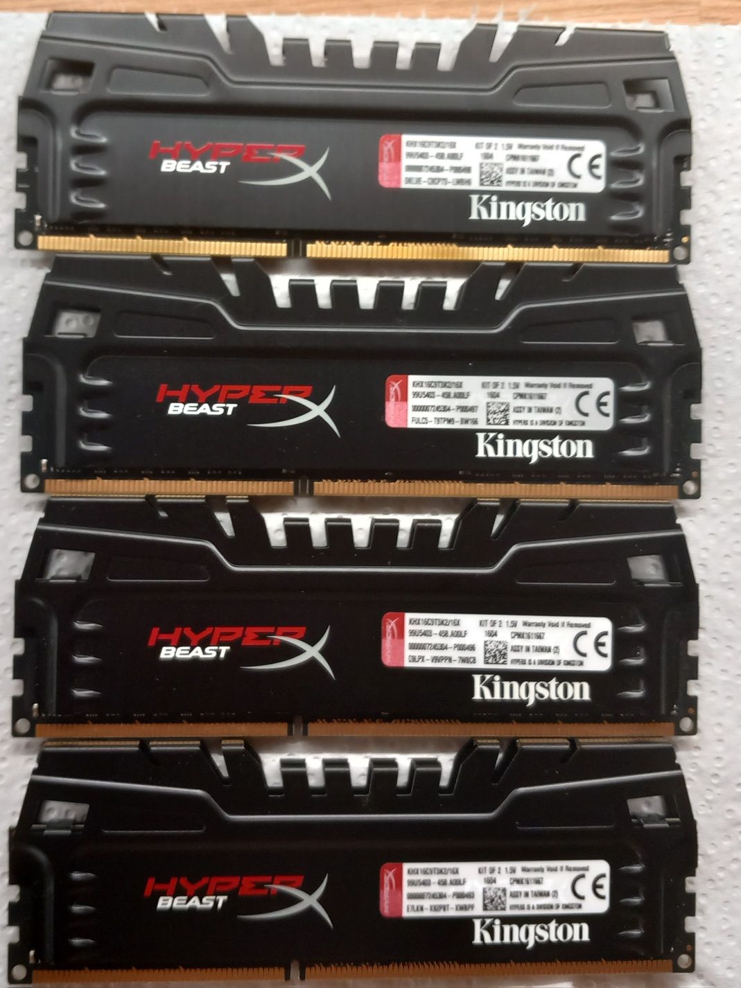 Pamięć PC DDR3 4 razy 16G