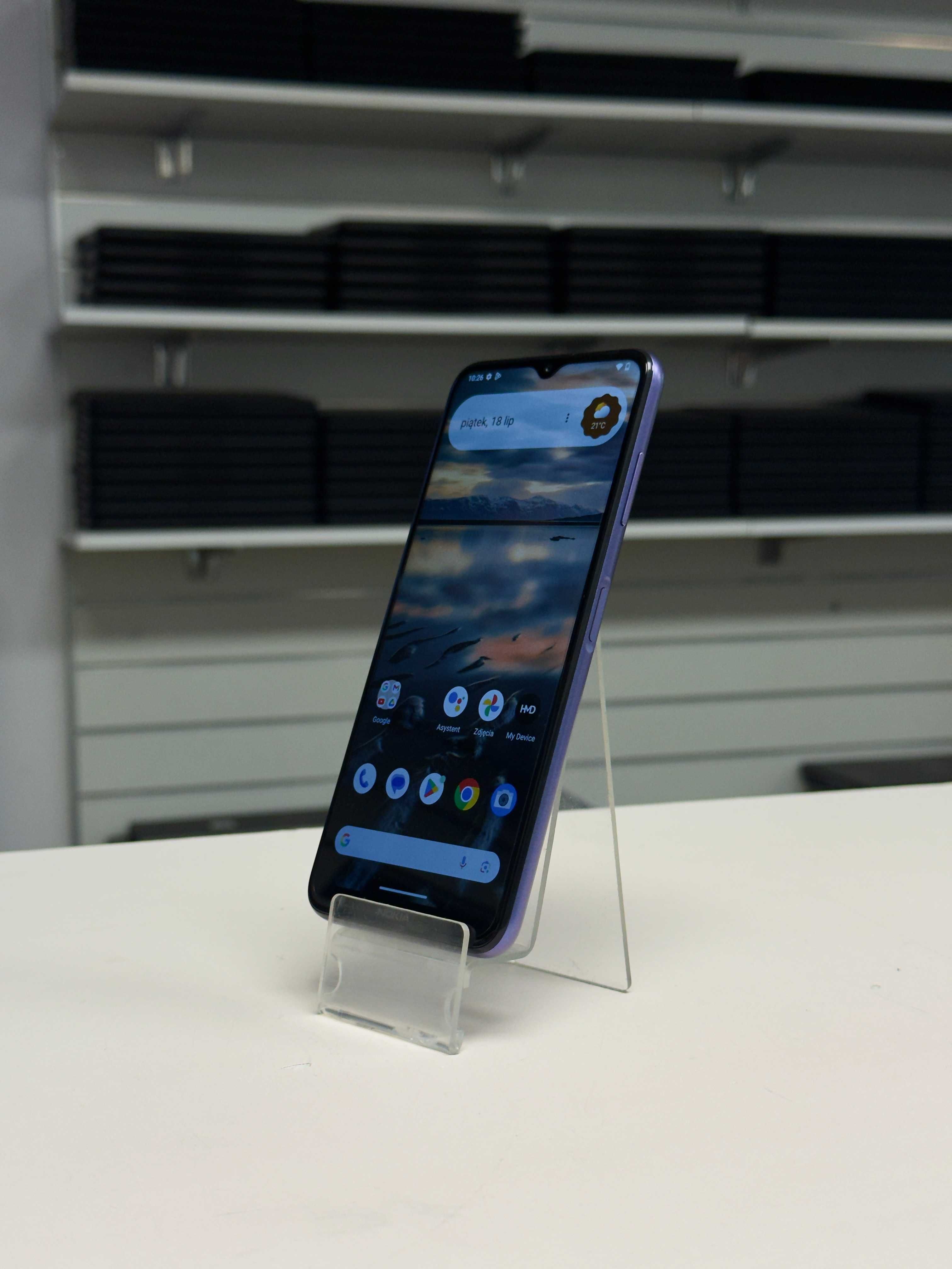 Nowy Smartfon Nokia G20 | 6,5" | 4/64 | 48MP | Rok Gwarancji! | Night