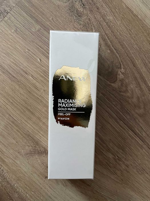 Avon Anew rozświetlająca maska maseczka do twarzy peel-off drobinki zł