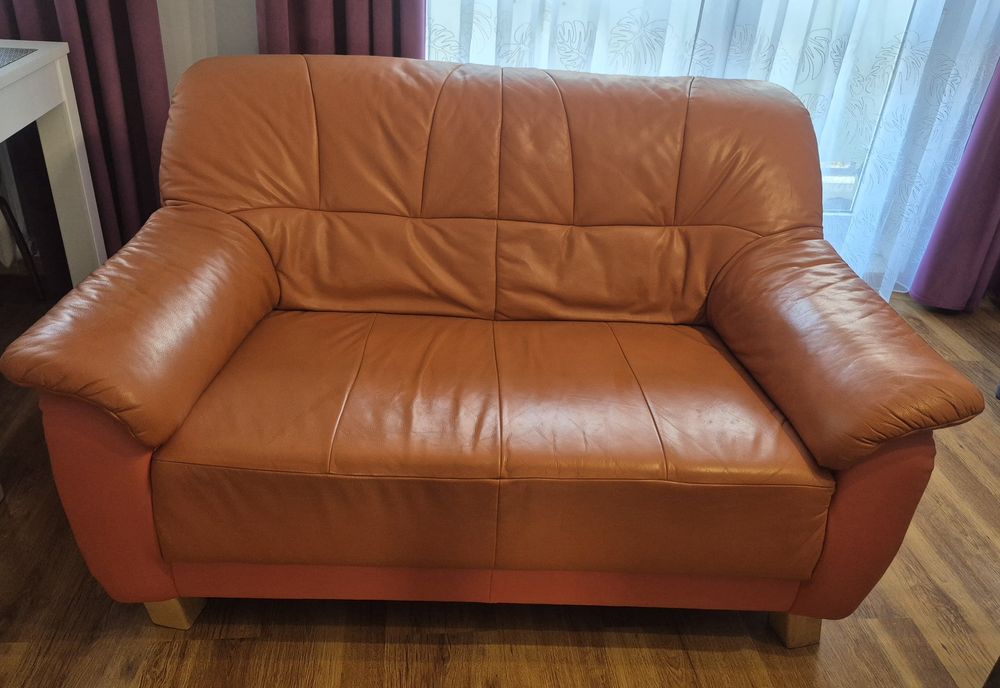 Kanapa skórzana 2 osobowa