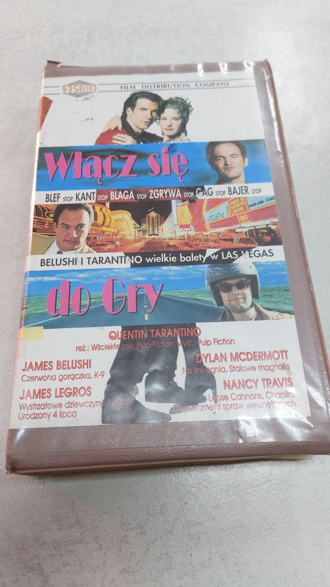 Włącz się do gry. Kaseta vhs