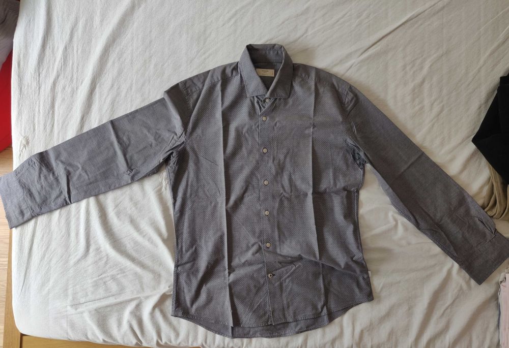 Camisa Sacoor cinzenta