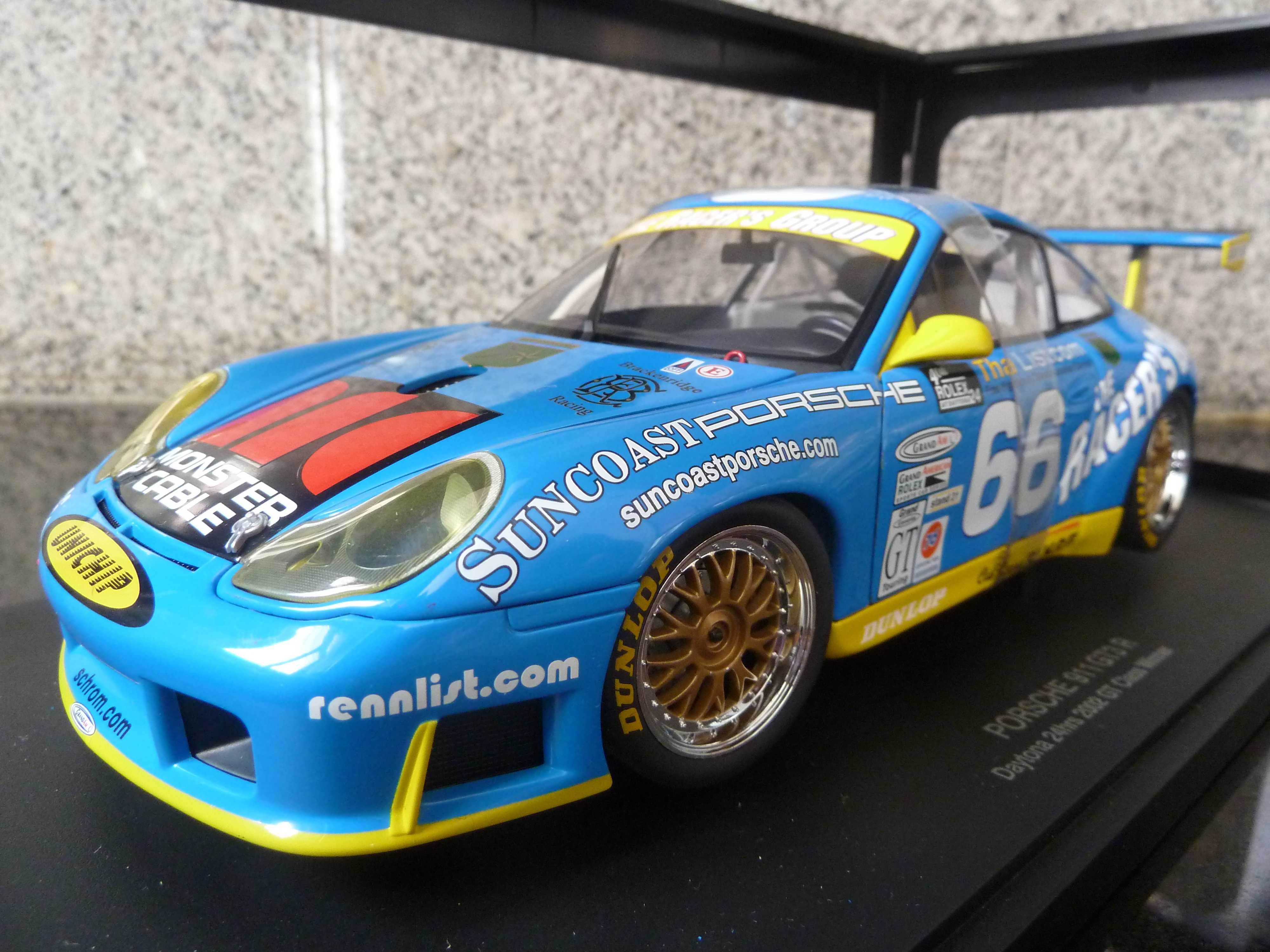 1:18 AutoArt, Porsche 911 GT3 R, Daytona 24H 2002, Minichamps