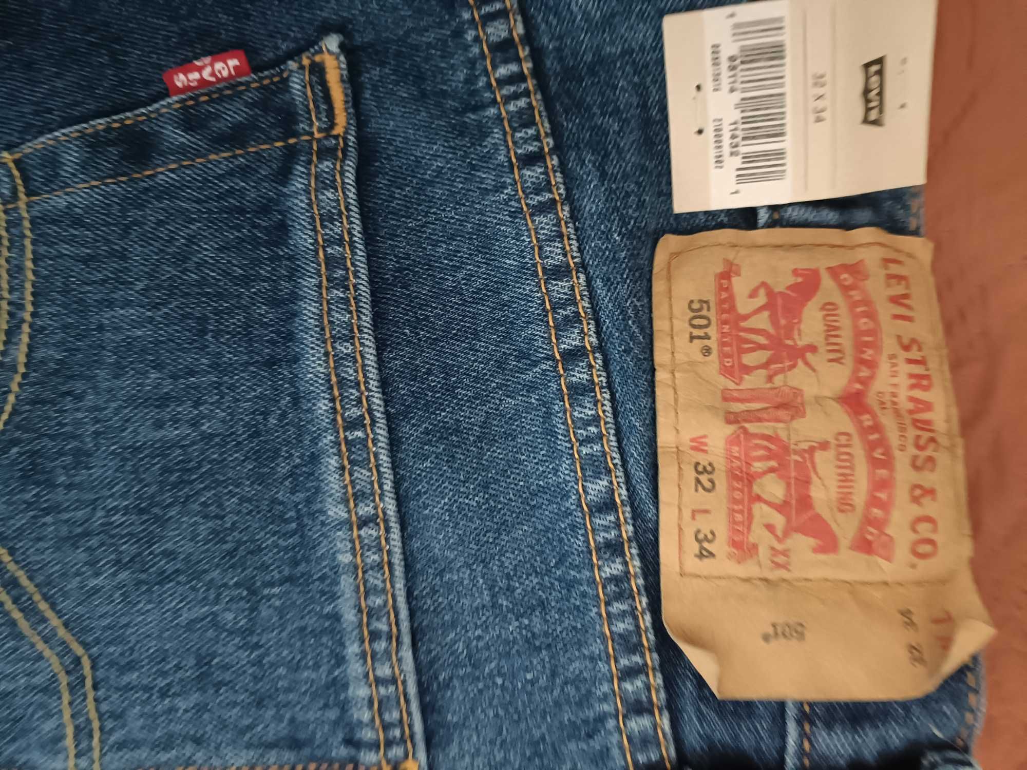 Джинси Levis 501 W32 L34 левайс