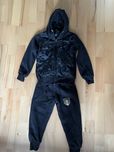 Dres Louis Vuitton czarny monogram unisex dla chlopca lub dziewczynki