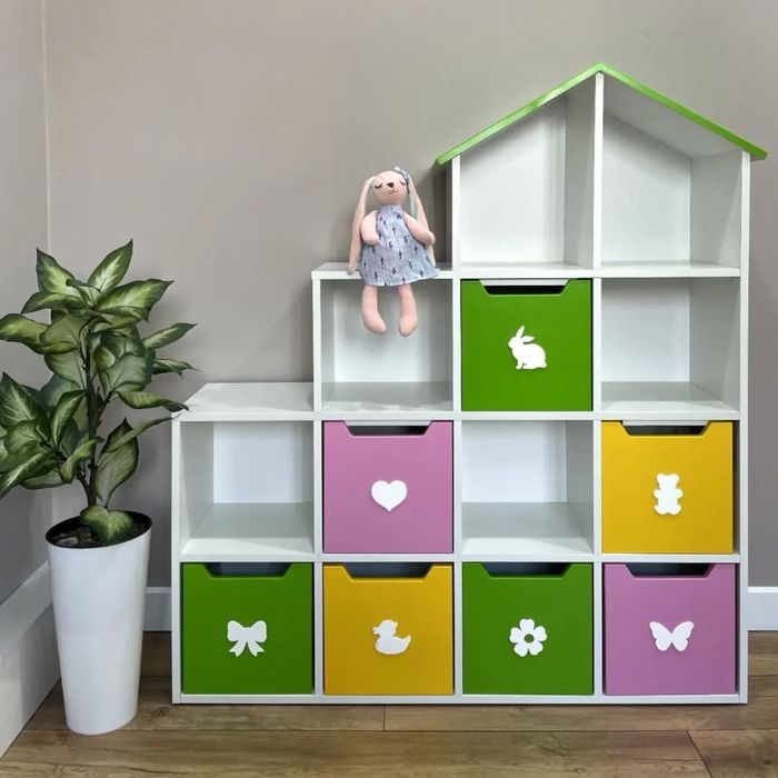 Дитячий стеллаж для іграшок