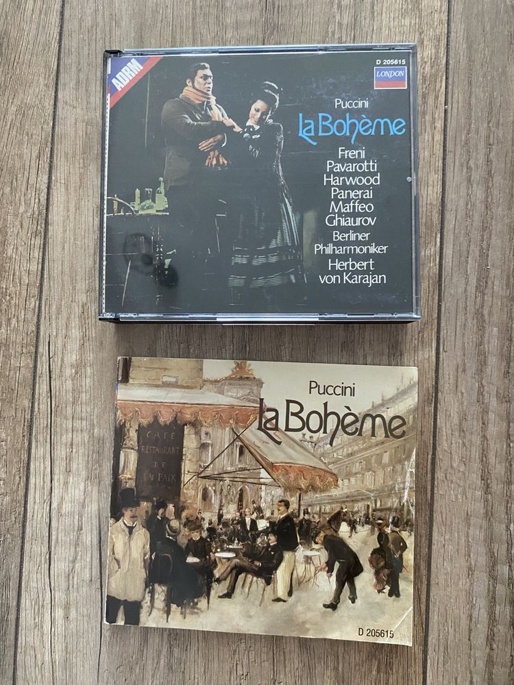 Giacomo Puccini La Boheme CD (1989)