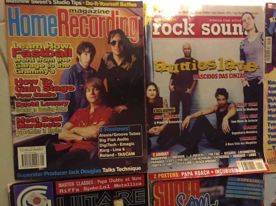 Revistas década de 90 Pearl Jam Audioslave Pitt