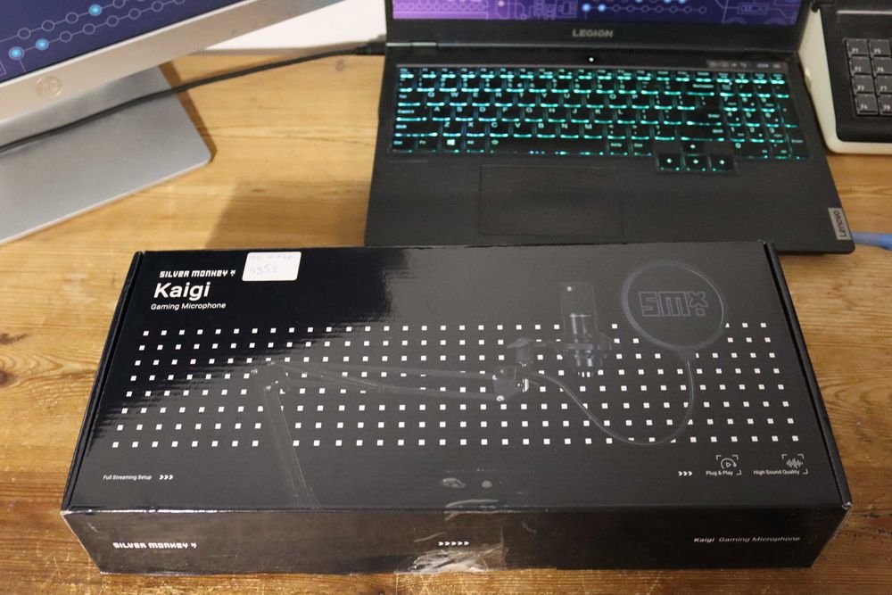 Silver Monkey X Mikrofon streamingowy Kaigi (4953)