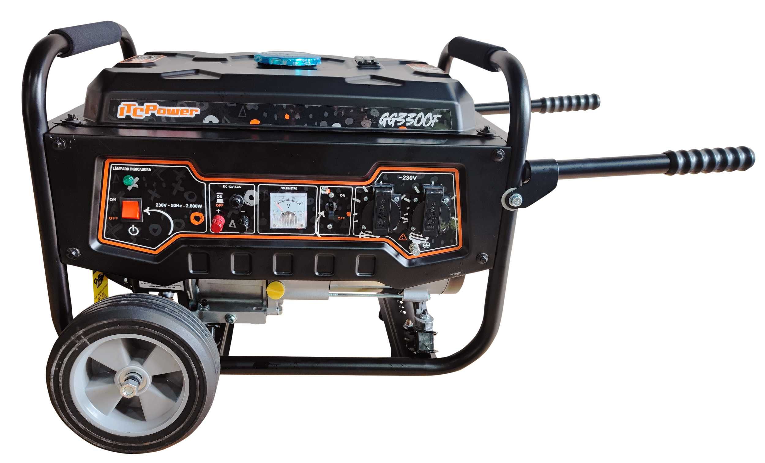 Новий бензиновий генератор ITC Power GG3300F 3кВт