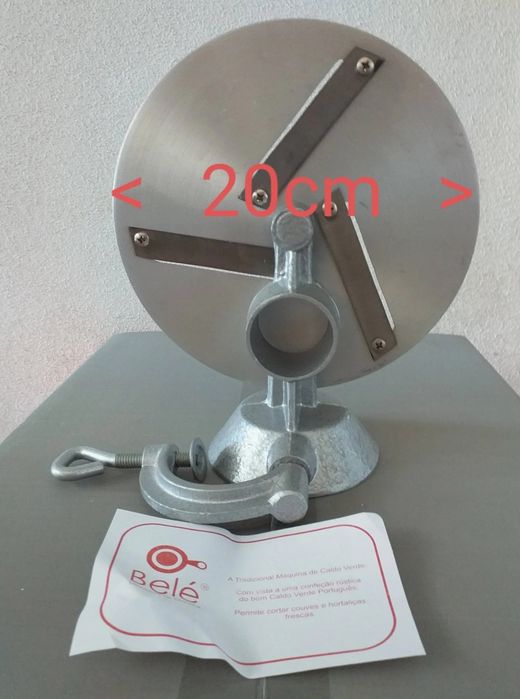 Máquina de cortar legumes caldo verde nova