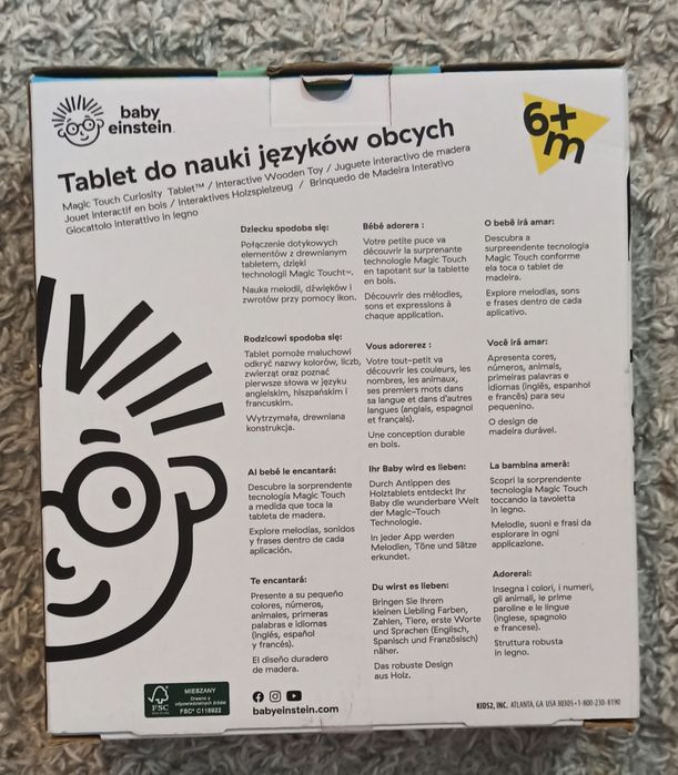 Tablet do nauki języków obcych