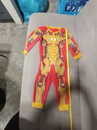 Rampers, piżama jednoczęściowa bawełniana 104 Iron Man