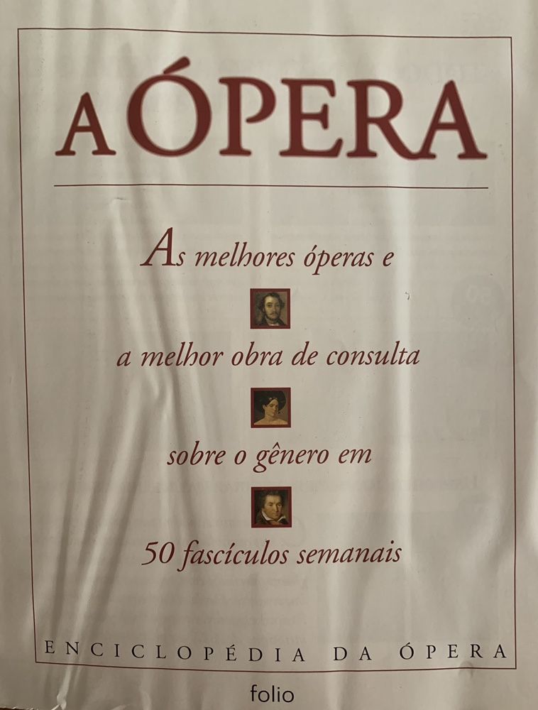 Colecção ópera 20 fasciculos