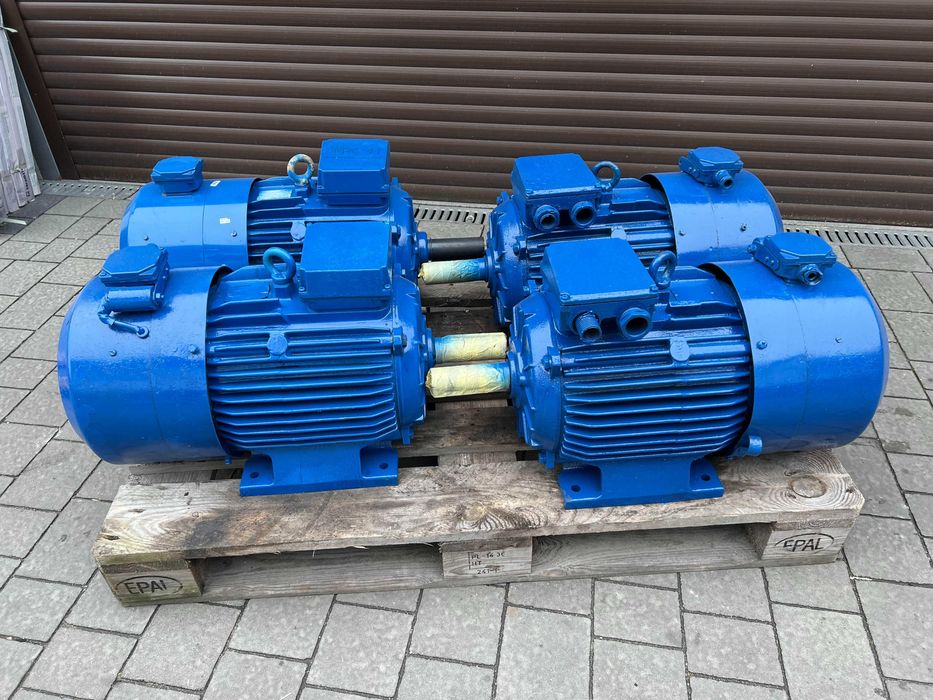 Silnik elektryczny 7,5kW 960 obr/min wolnoobrotowy z obcym chłodzeniem