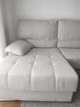 Sofá Bege 2,80m com chaise longue