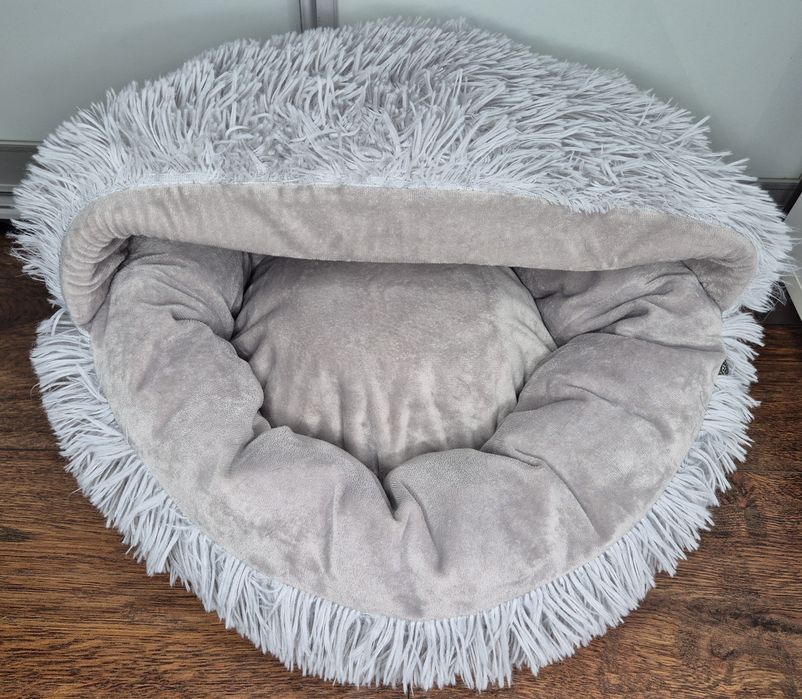 NanDog pet gear szare legowisko, posłanie dla małego pieska