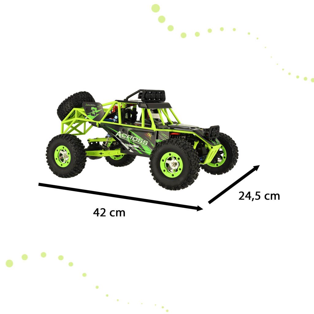 Samochód Zdalnie Sterowany Na Pilota Rc Wltoys Buggy 12428 2.4G 4Wd