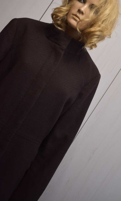 Płaszcz wełniany XL XXL 42 zimowy przejściowy elegancki do kolan