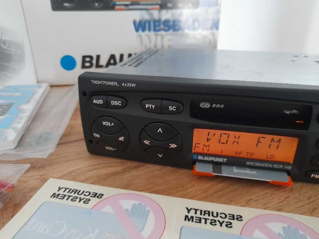 NOWE Radio Blaupunkt Wiesbaden RCR148 Mercedes !!