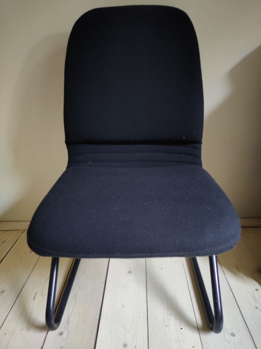 Czarny fotel/krzesło Ikea