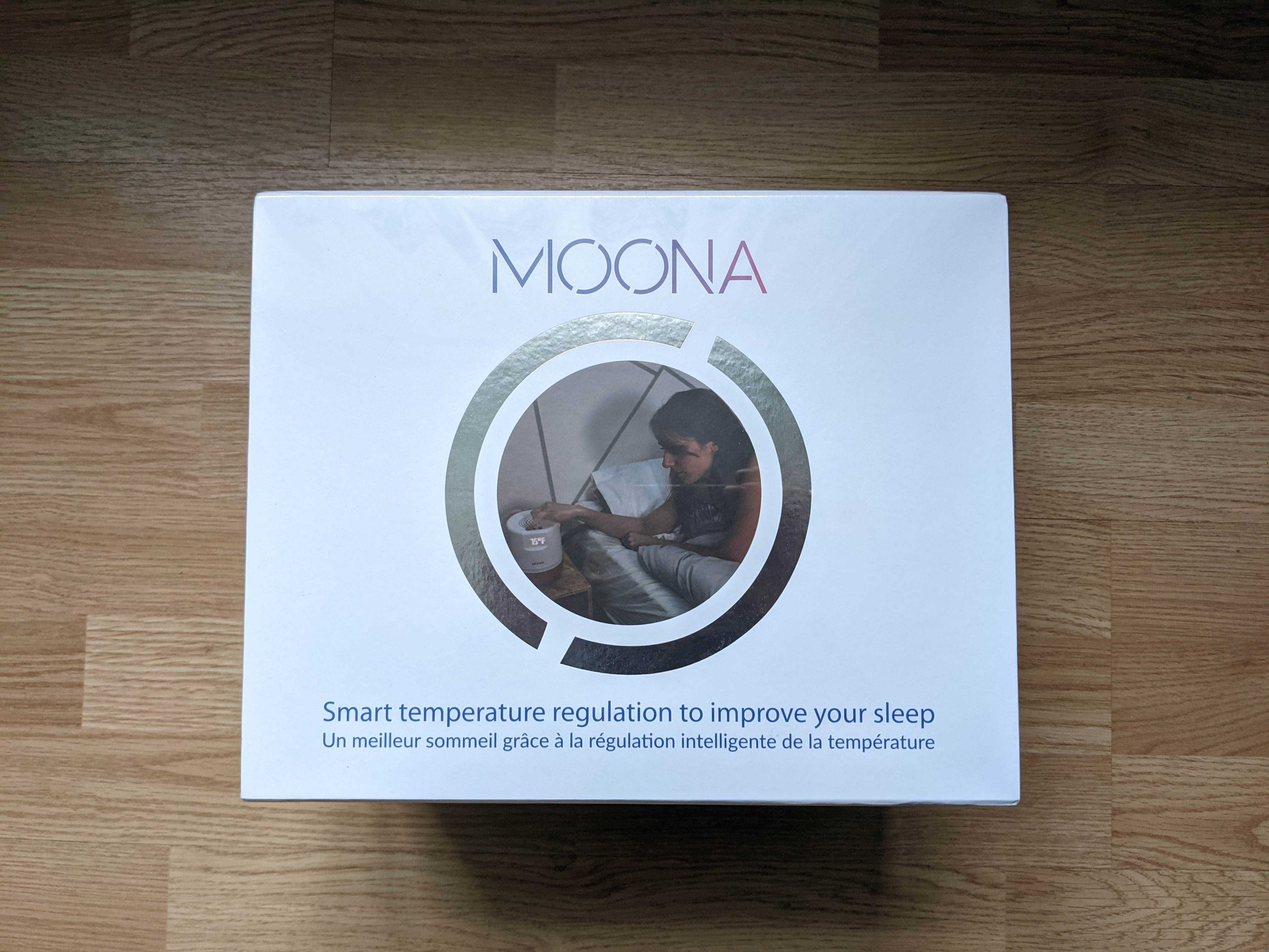 Moona - inteligentna poduszka z regulacją temperatury.