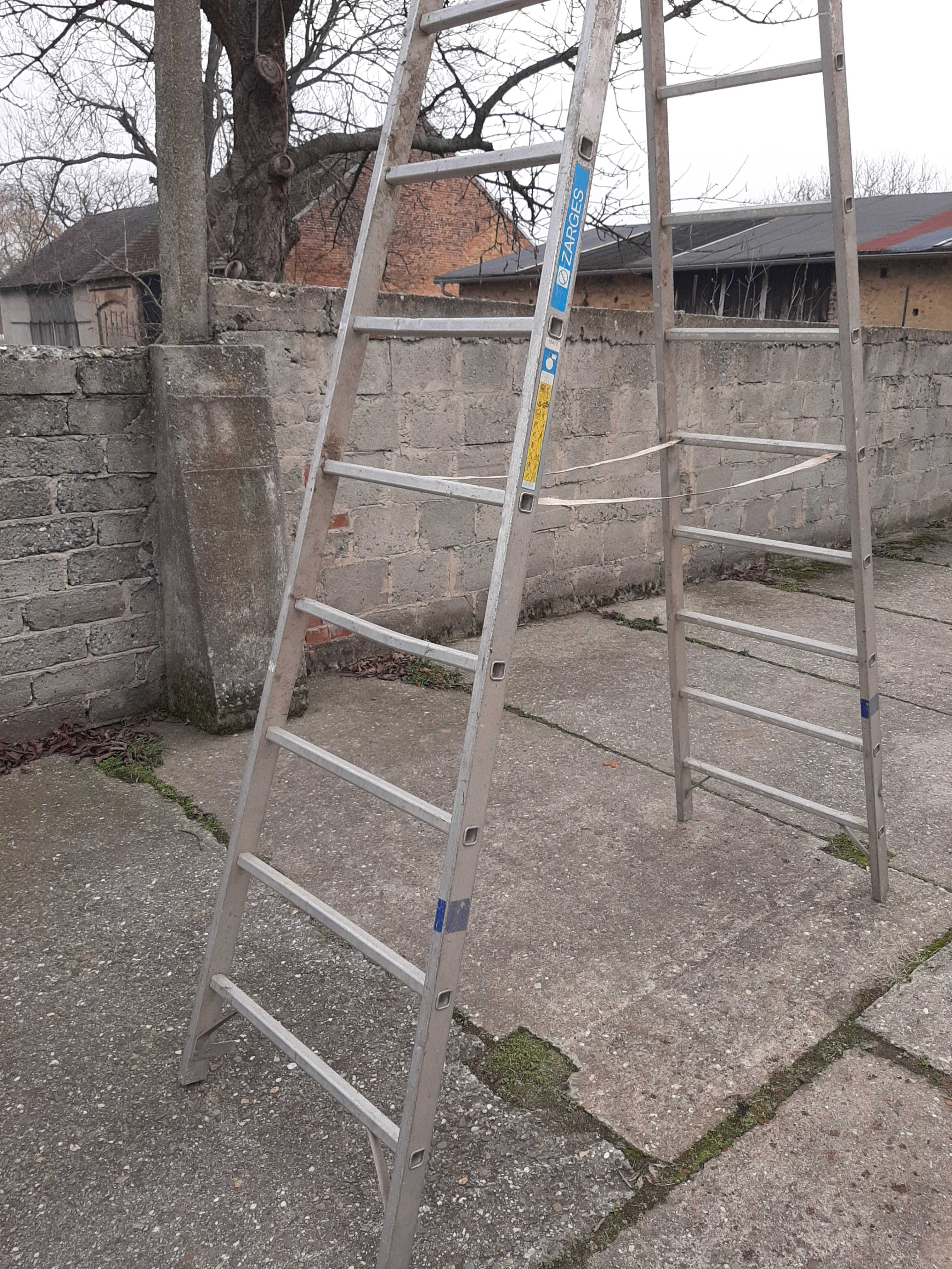 Drabina aluminiowa Zagres 2x12