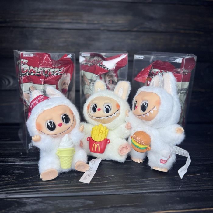 ‼️Новинка Лабубу Labubu макдональдс Кока кола мороженое и бургер ‼️