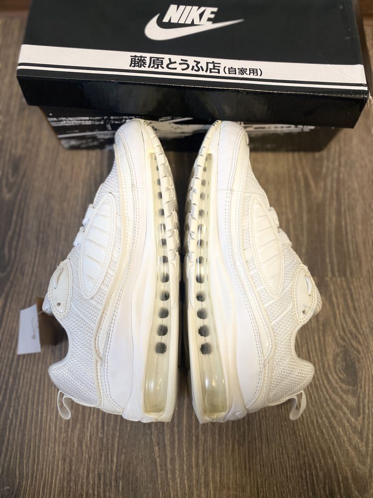 Кросівки nike air max 98 triple white